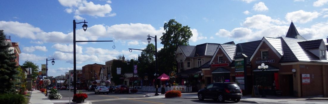 Main Street, Markham, Ontario.