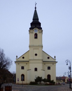 Old Lutheran Church in Szarvas, Hungary.