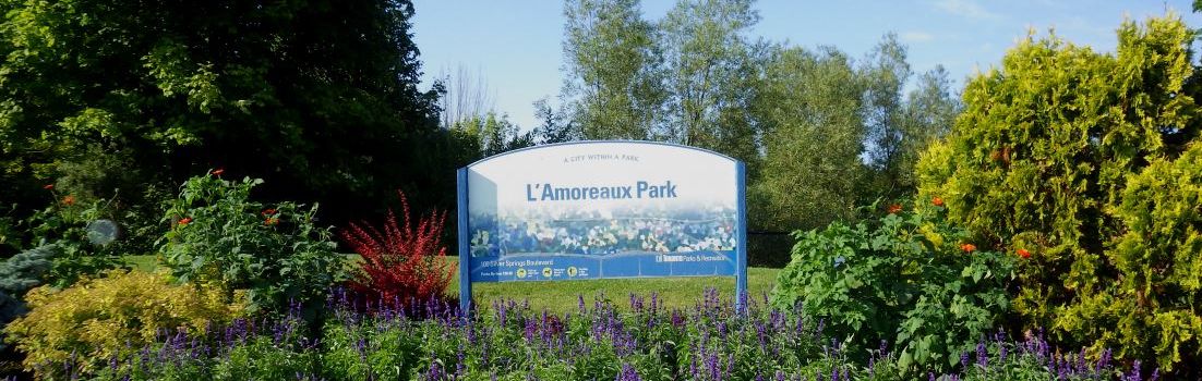 L'Amoreaux Park Sign.