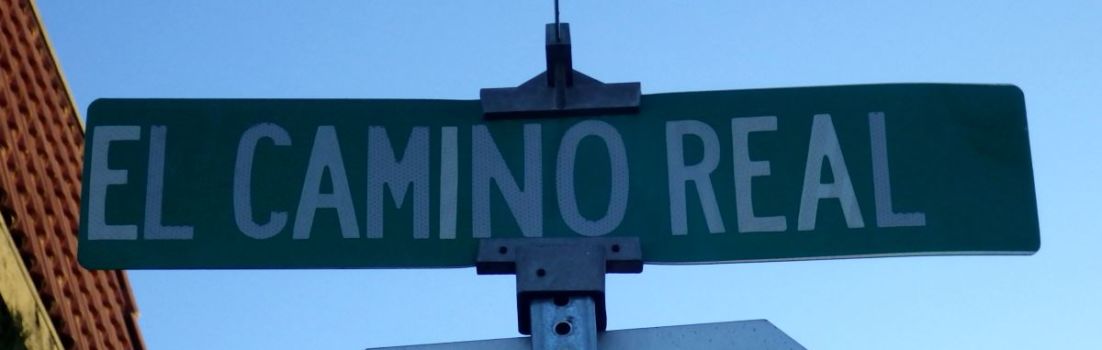 El Camino Real Sign